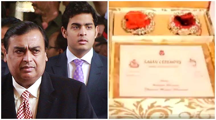 Mukesh Ambani son Akash Ambani Wedding Card Goes Viral