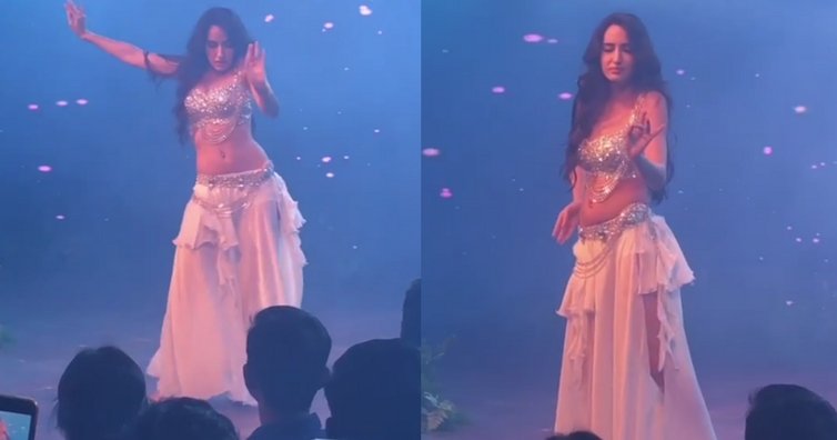 Nora Fatehi Belly Dance Video 