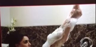 Actress Mahek Chahal Bathtub Shower Video leaked Online