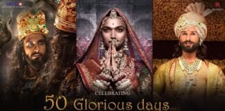 Padmaavat Movie Collects Rs 300 crore at Box Office in 50 days