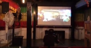 Ram Gopal Varma Watching Sridevi Dance Moves with Vodka Glass