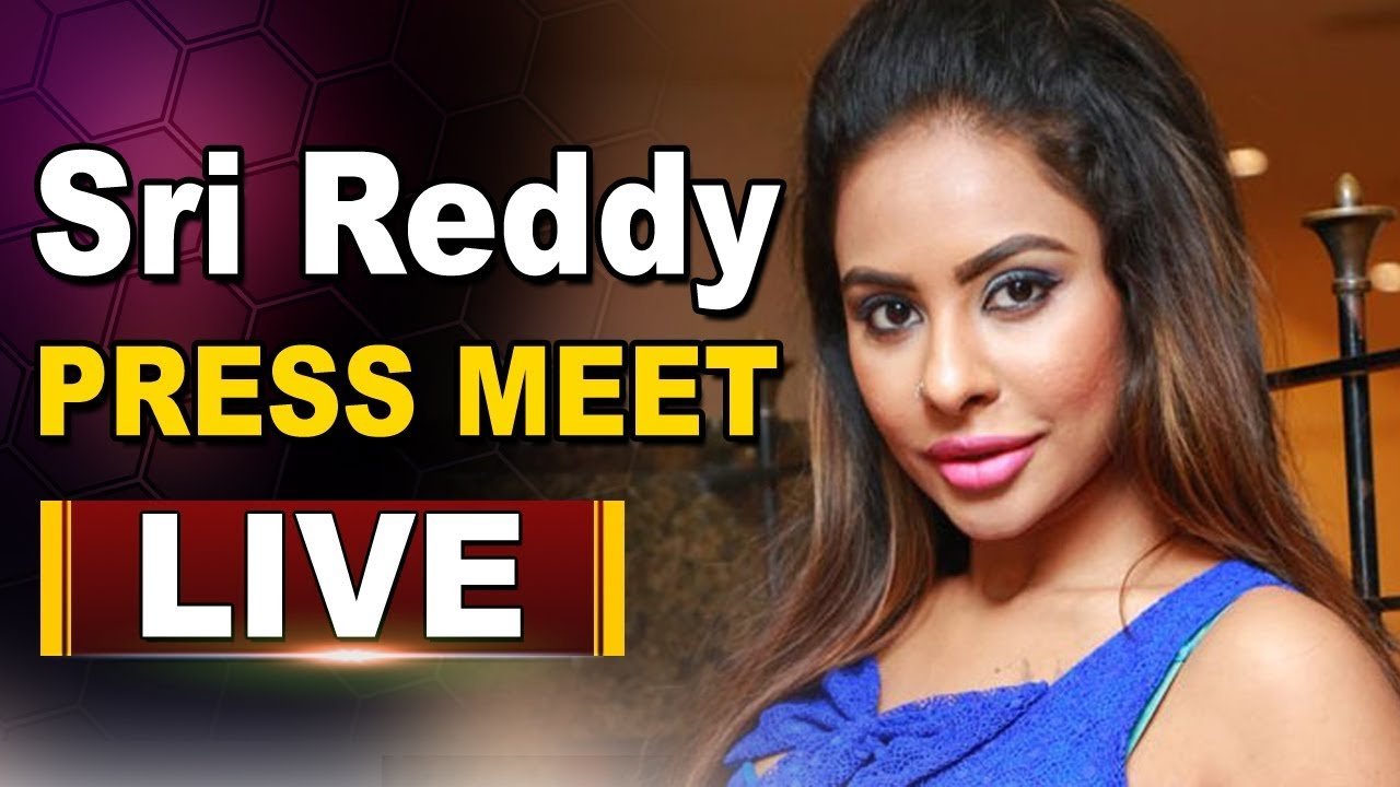 Actress Sri Reddy Press Meet Over Tollywood Casting Couch