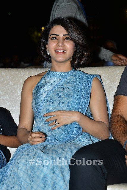 samantha akkineni new photos at rangasthalam success meet 7