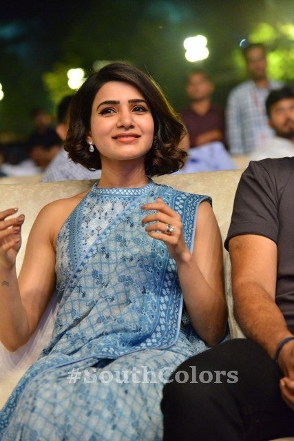 samantha akkineni new photos at rangasthalam success meet 9