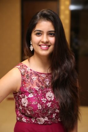 amritha aiyer latest photos at kasi movie pre release event 12