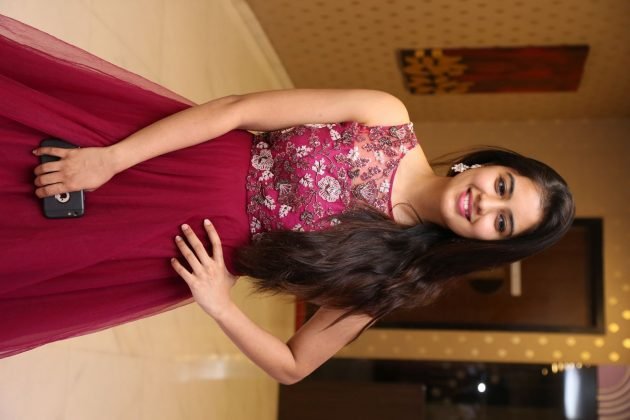 amritha aiyer latest photos at kasi movie pre release event 3