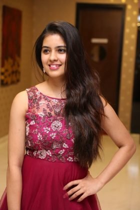 amritha aiyer latest photos at kasi movie pre release event 5