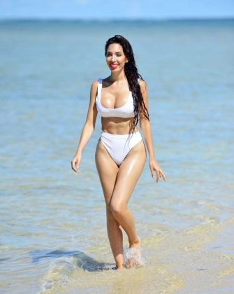 farrah abraham hot bikini cleavage show photos southcolors 18