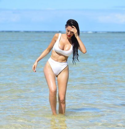 farrah abraham hot bikini cleavage show photos southcolors 27