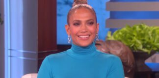 Jennifer Lopez Wardrobe Malfunction on The Ellen DeGeneres Show