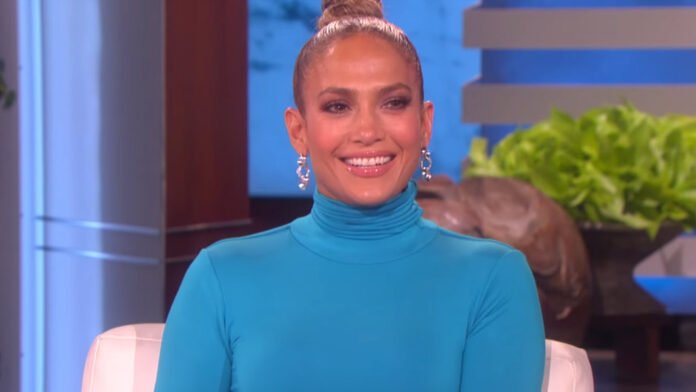 Jennifer Lopez Wardrobe Malfunction on The Ellen DeGeneres Show