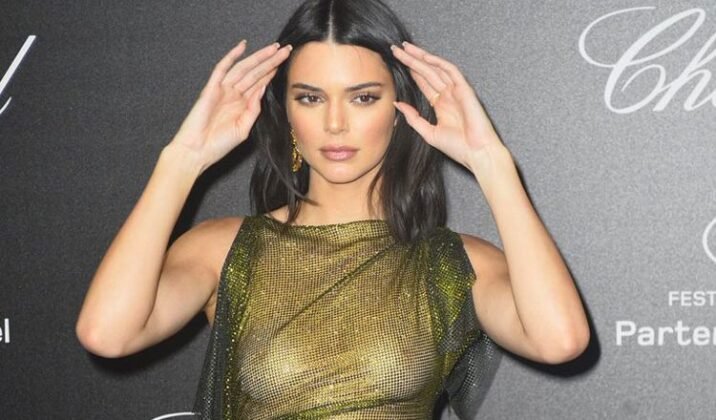 Kendall Jenner Goes Braless at Cannes Film Festival Party