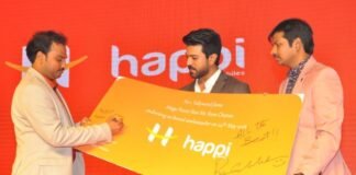 Ram Charan is Brand Ambassador of Happi Mobiles