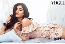 Jhanvi Kapoor Poses Vogue Magazine Photoshoot 2018