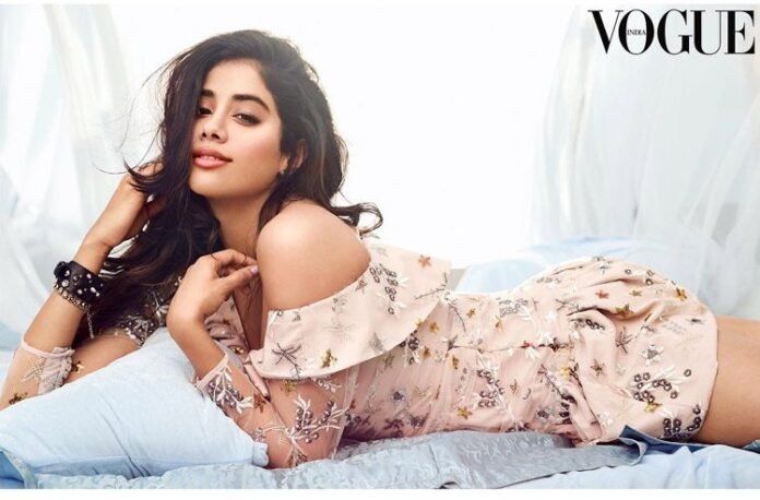 Jhanvi Kapoor Poses Vogue Magazine Photoshoot 2018