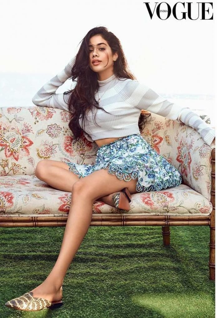 Jhanvi Kapoor Poses Vogue Magazine Photoshoot 2018 Southcolors