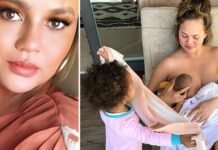 Chrissy Teigen Breastfeeding Photo Trolls on Social Media