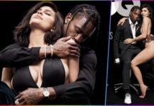 Kylie Jenner Hot Pose With Boyfriend Travis Scott for GQ Magazine Cover