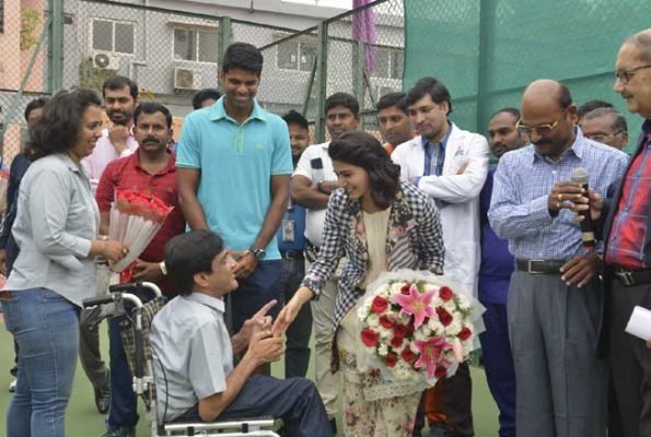 Samantha Akkineni Launched All India Wheelchair Tennis Tournament 2018